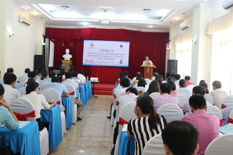 Tập huấn “Kỹ thuật sử dụng Test nhanh một số chỉ tiêu hóa học và 23Win 08 thể thao, casino trực tuyến, và xổ số vật”-1