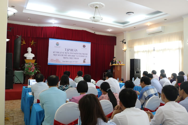 Tập huấn “Kỹ thuật sử dụng Test nhanh một số chỉ tiêu hóa học và 23Win 08 thể thao, casino trực tuyến, và xổ số vật”