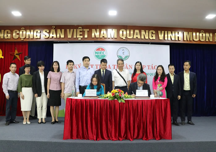 Lễ ký kết Biên bản ghi nhớ hợp tác giữa 23WIN Casino - Nổ Hũ - Bắn Cá - Lô Đề | Đăng nhập, Đăng ký (NIFC) với Trường Đại học Dược Hà Nội ( HUP)-1