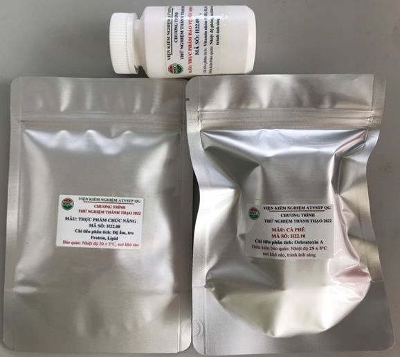 Dispatching of proficiency testing samples in April 2022
