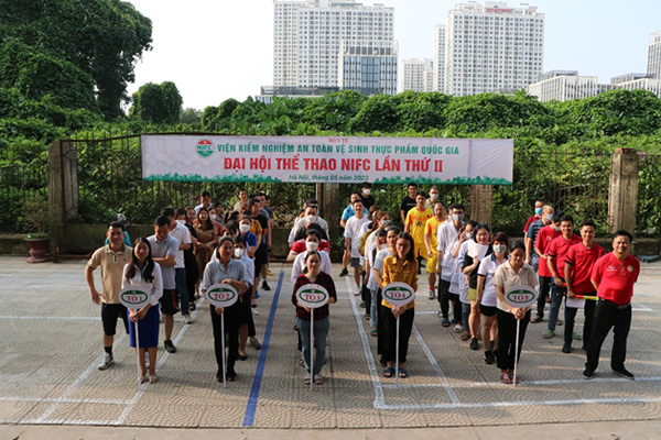 Đại hội thể thao Viện Kiểm nghiệm ATVSTPQG-4