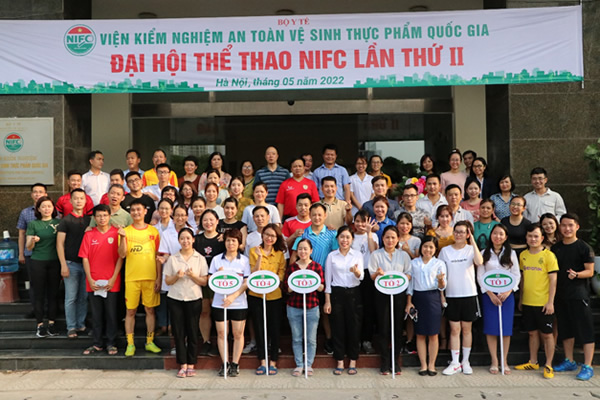 Đại hội thể thao Viện Kiểm nghiệm ATVSTPQG-5