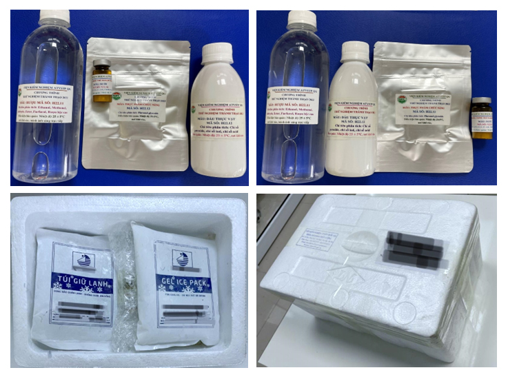 Dispatching of proficiency testing samples in May 2022