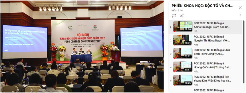  FCC 2022 | Phiên khoa học 3: Độc tố và chất ô nhiễm