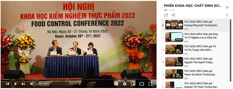 FCC 2022 |Phiên khoa học 1: Chất dinh dưỡng và phụ gia Trang Chủ 23 Win - Link Đăng Ký 23Win.com