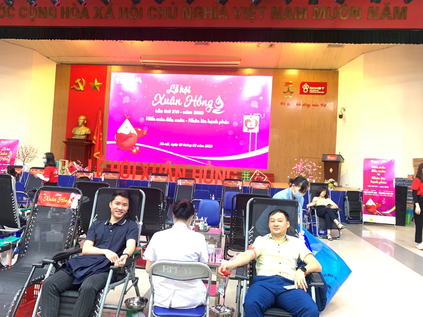 23WIN Casino - Nổ Hũ - Bắn Cá - Lô Đề | Đăng nhập, Đăng ký tham gia hiến máu tình nguyện hưởng ứng “Lễ hội Xuân hồng lần thứ XVI - năm 2023” tại Viện Huyết học - Truyền máu Trung ương - Ảnh 2