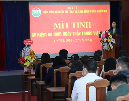 Lễ Mít tinh kỷ niệm 68 năm ngày Thầy thuốc Việt Nam (27/02/1955 - 27/02/2023) - Ảnh 1