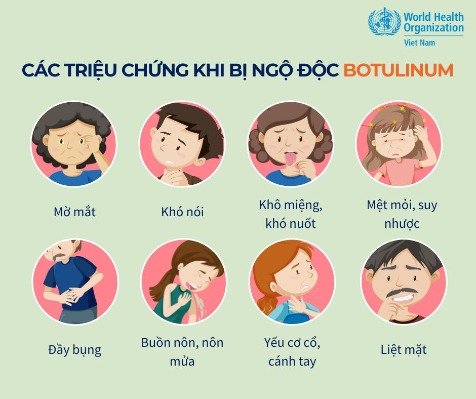 [Infographic] Triệu chứng ngộ độc Botulinum, Trang Chủ 23 Win - Link Đăng Ký 23Win.com nào thường chứa độc tố này? - Ảnh 2