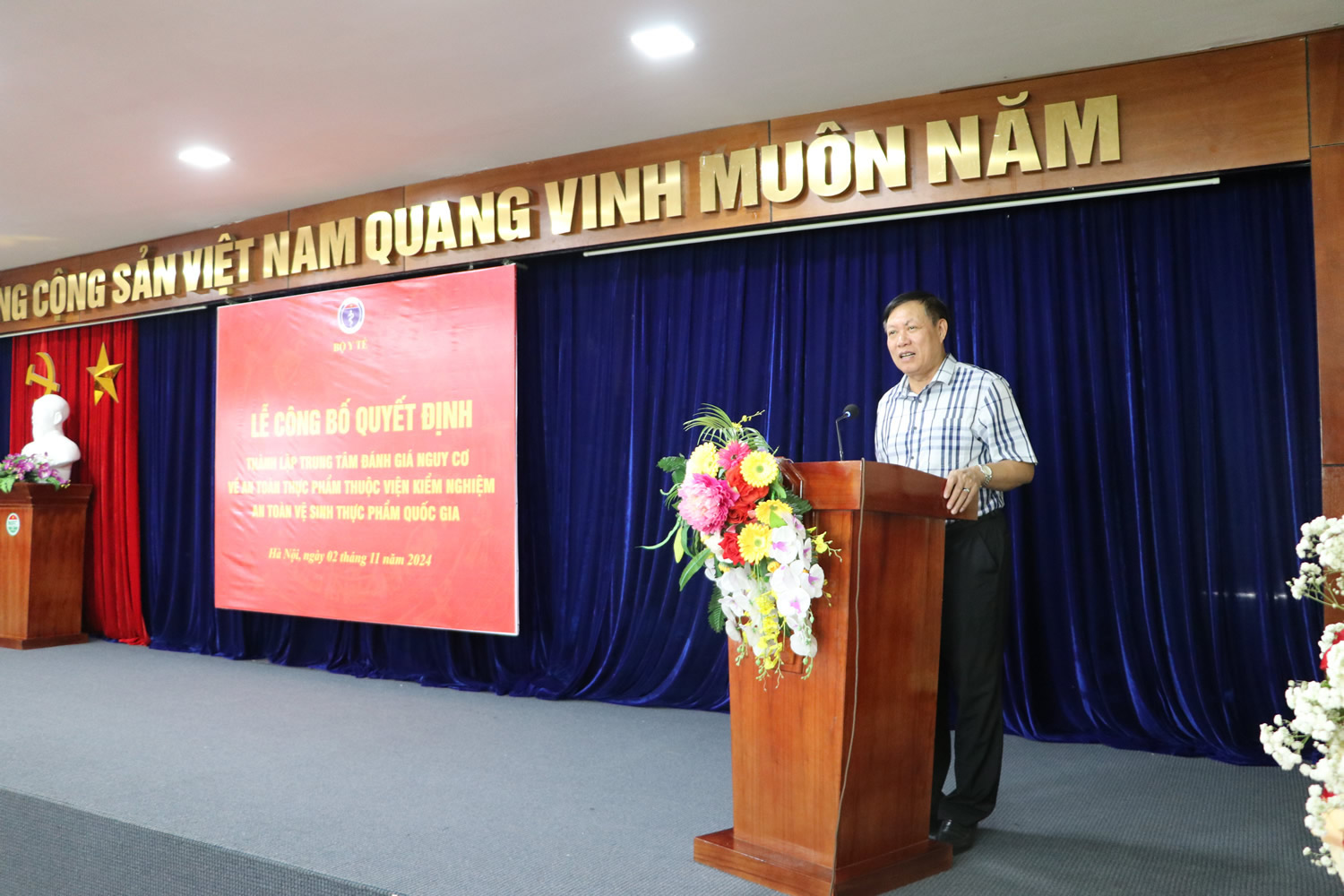 Lễ công bố quyết định thành lập Trung tâm đánh giá nguy cơ về 23Win001 con nổ hũ - 1