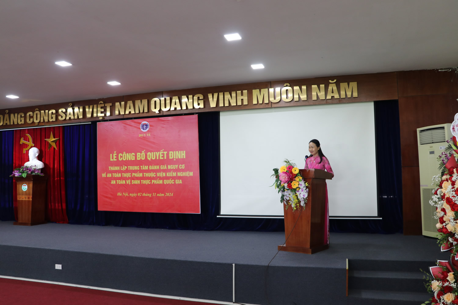 Lễ công bố quyết định thành lập Trung tâm đánh giá nguy cơ về 23Win001 con nổ hũ-2