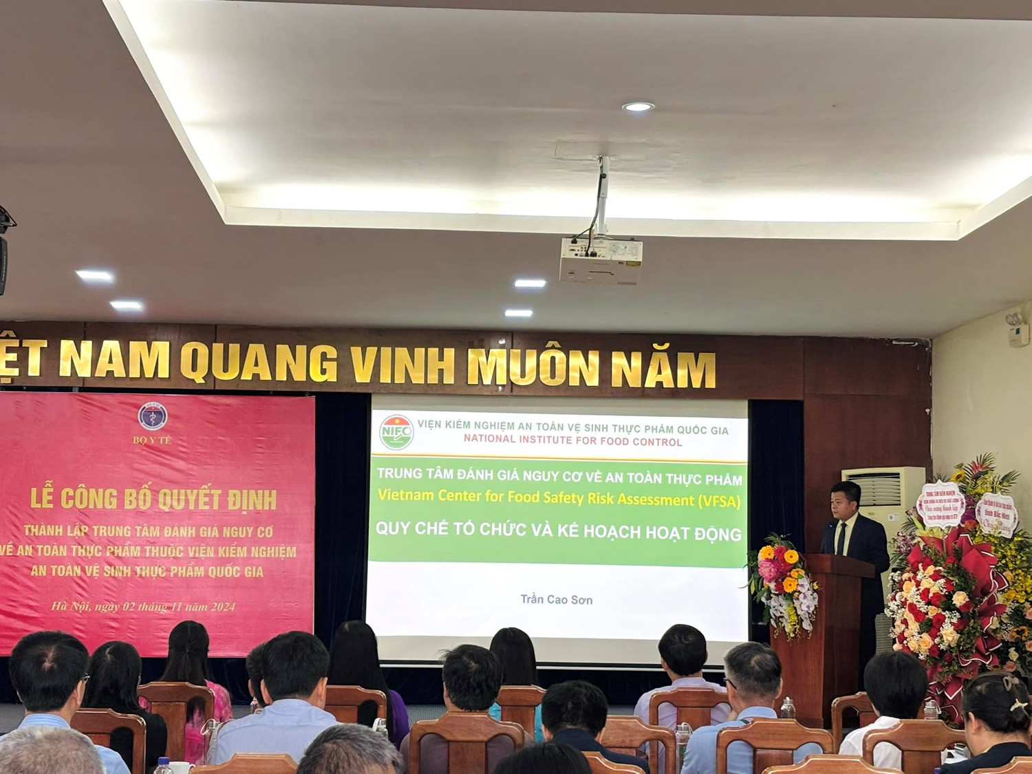 Lễ công bố quyết định thành lập Trung tâm đánh giá nguy cơ về 23Win001 con nổ hũ-3