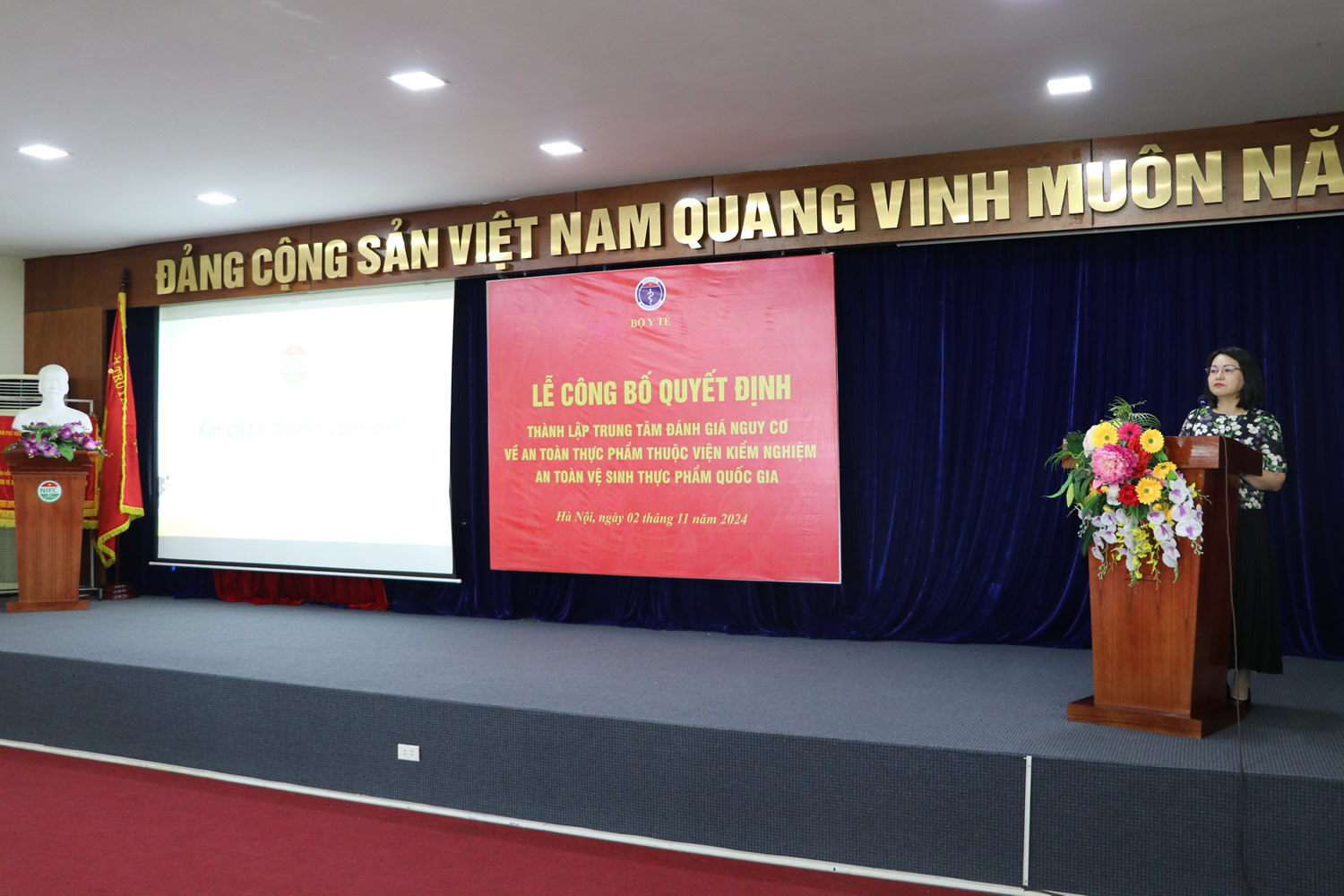Lễ công bố quyết định thành lập Trung tâm đánh giá nguy cơ về 23Win001 con nổ hũ-4
