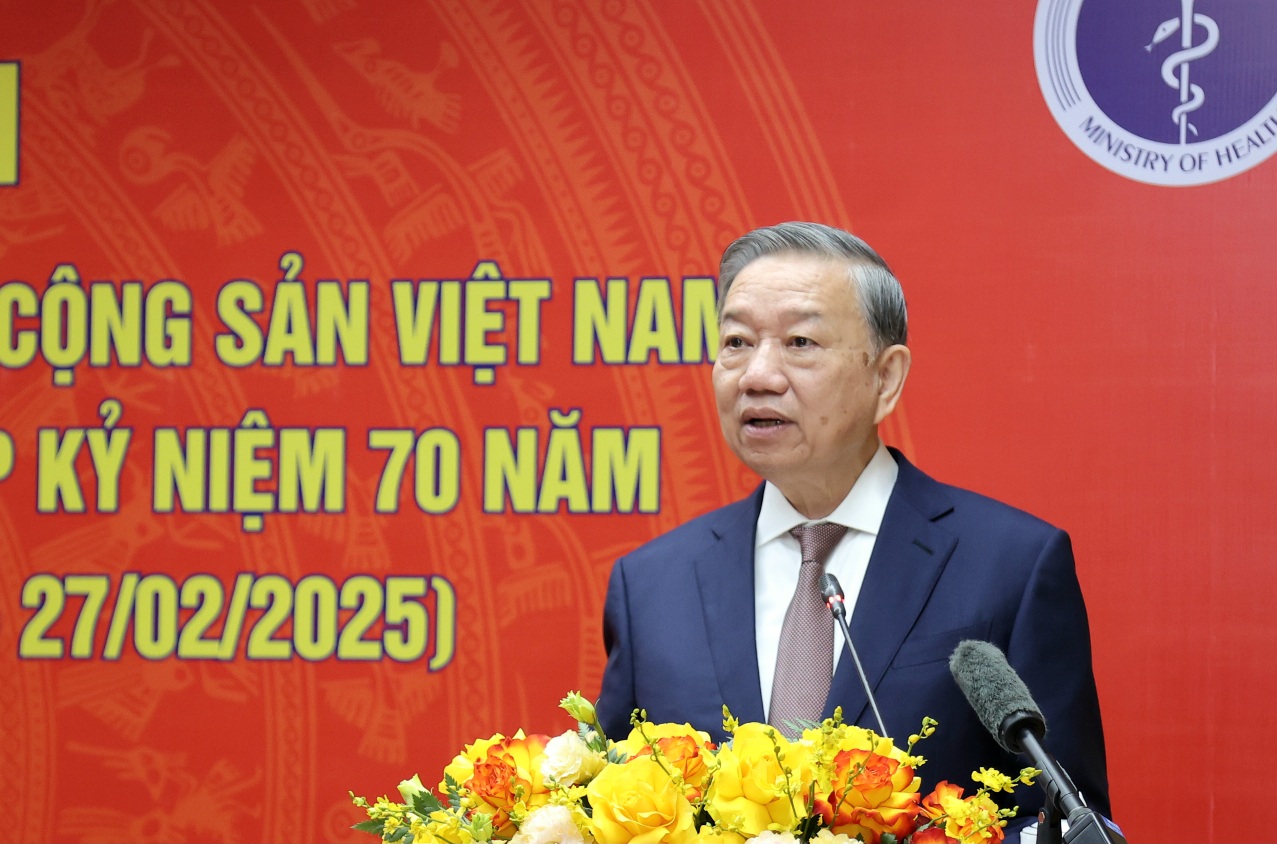 Toàn văn phát biểu của Tổng Bí thư Tô Lâm tại buổi làm việc với 23win.Com Nhà Cái Uy Tín Số 1 Châu Á nhân Ngày Thầy thuốc Việt Nam- Ảnh 1.