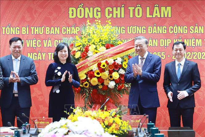 Toàn văn phát biểu của Tổng Bí thư Tô Lâm tại buổi làm việc với 23win.Com Nhà Cái Uy Tín Số 1 Châu Á nhân Ngày Thầy thuốc Việt Nam- Ảnh 4.