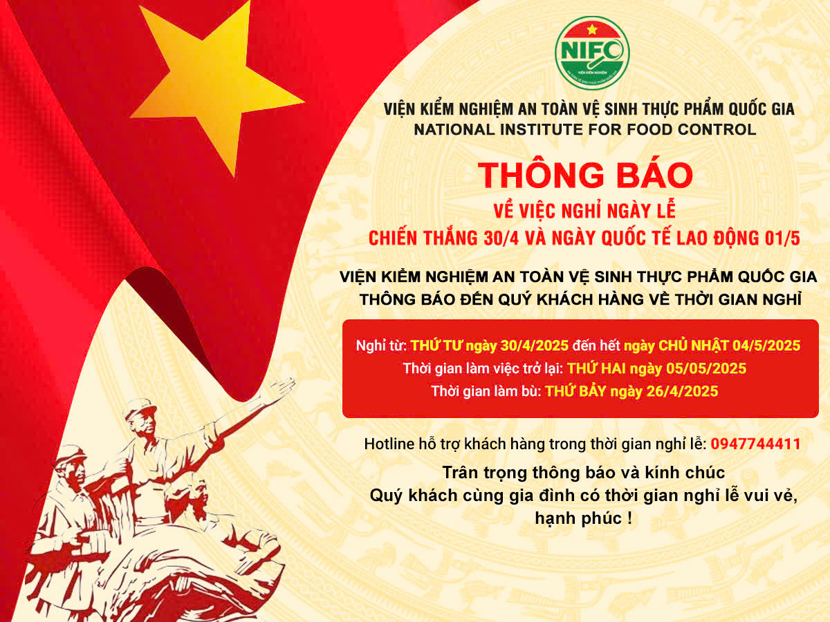 Thông báo nghỉ lễ